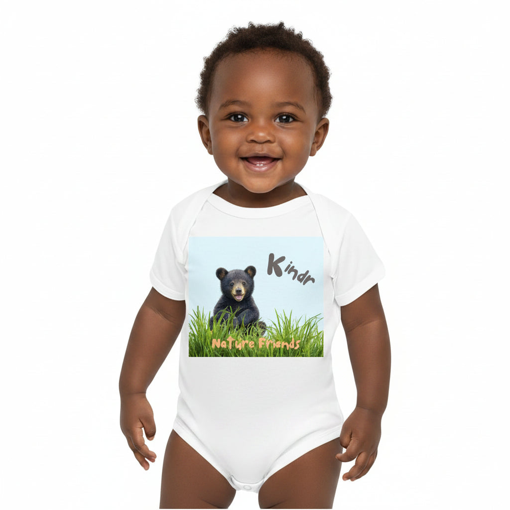 Kindr - Nature Friends - Onesie - Baby Black Bear