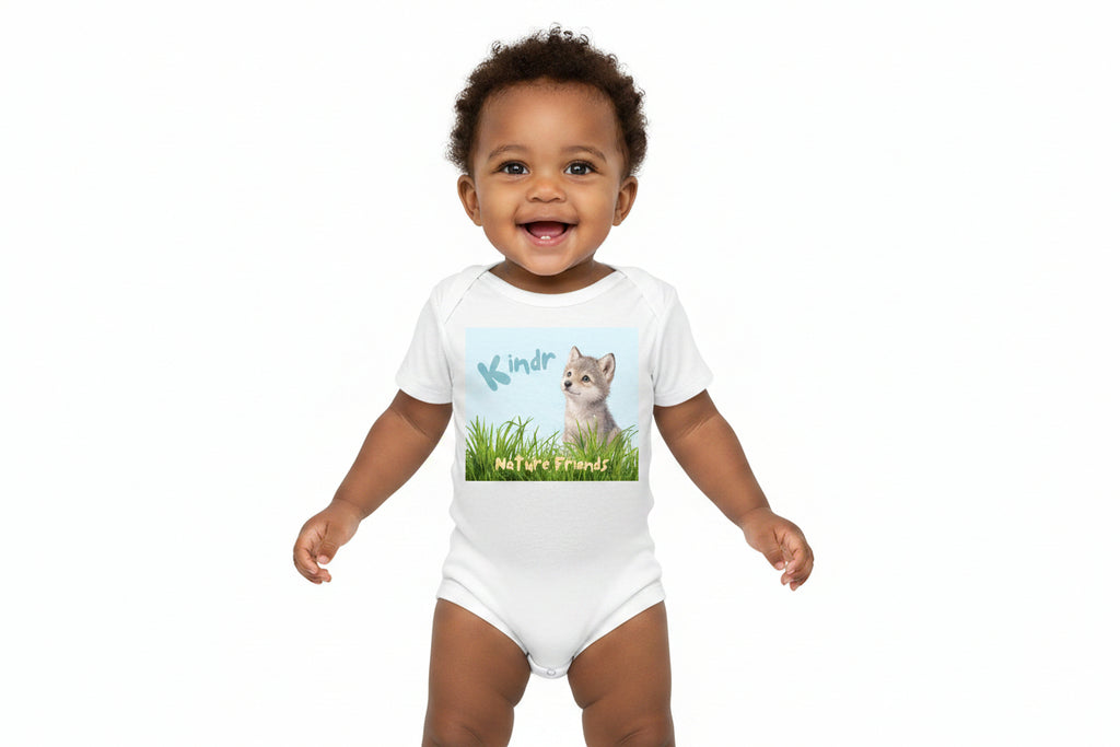 Kindr - Nature Friends - Onesie - Baby Wolf