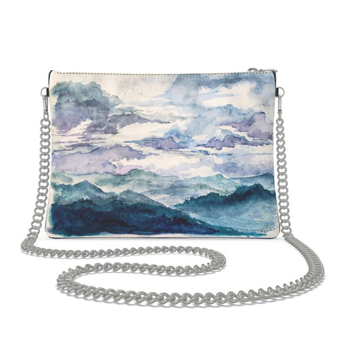 "Eternity" Original Watercolor by TSteele.Art Crossbody Bag With Chain