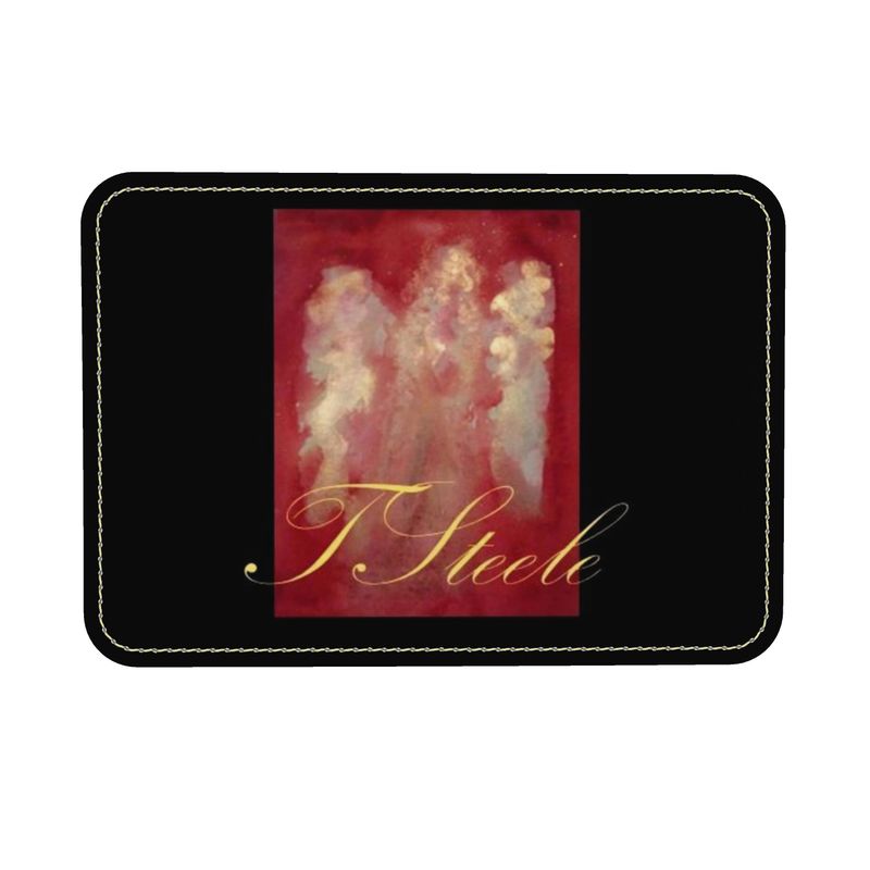 "Eternity' Original Watercolor by TSteele.Art - Leather Bucket Tote