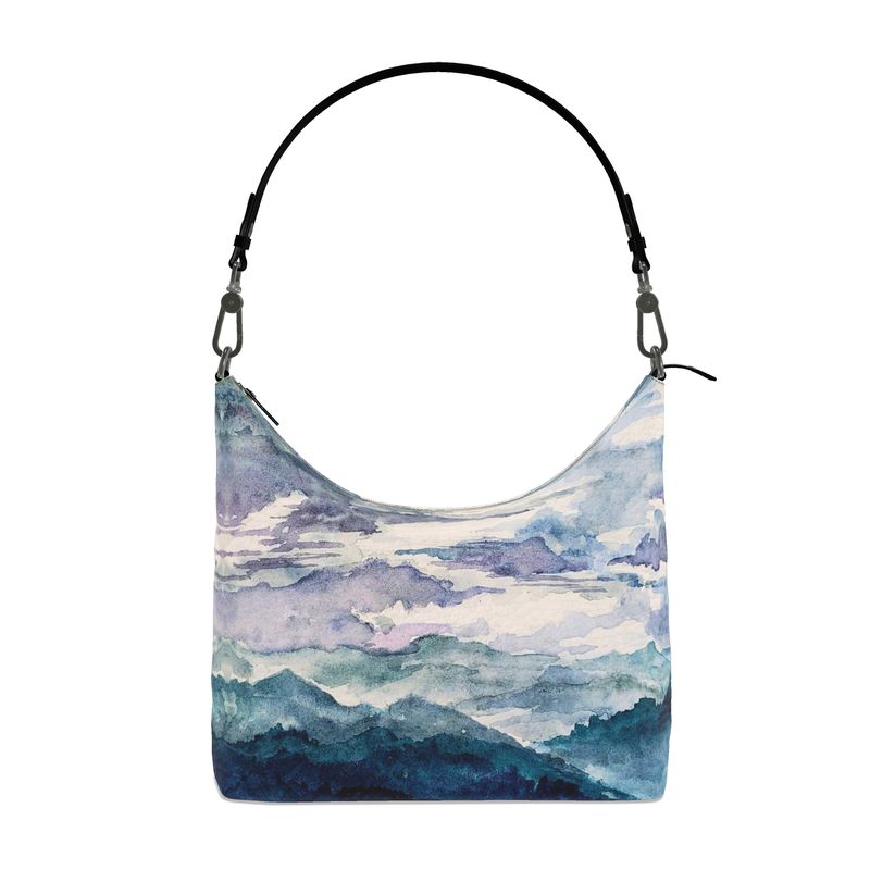 "Eternity" Original Artwork by TSteele.art - Square Hobo Bag