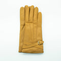 LEATHER GLOVES WITH BELT