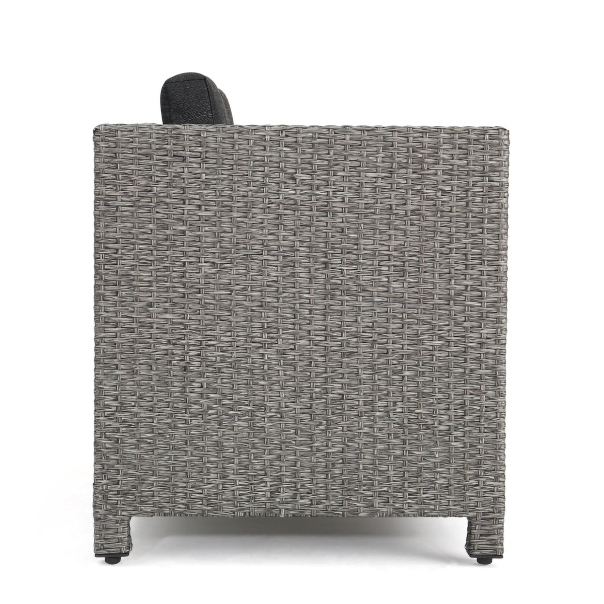 Puerta 4-Piece Outdoor Furniture Set with Water-Resistant Cushions - Rattan