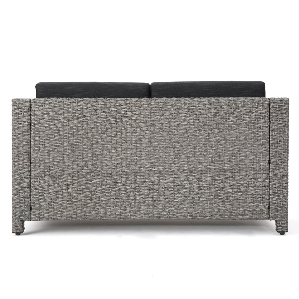 Puerta 4-Piece Outdoor Furniture Set with Water-Resistant Cushions - Rattan