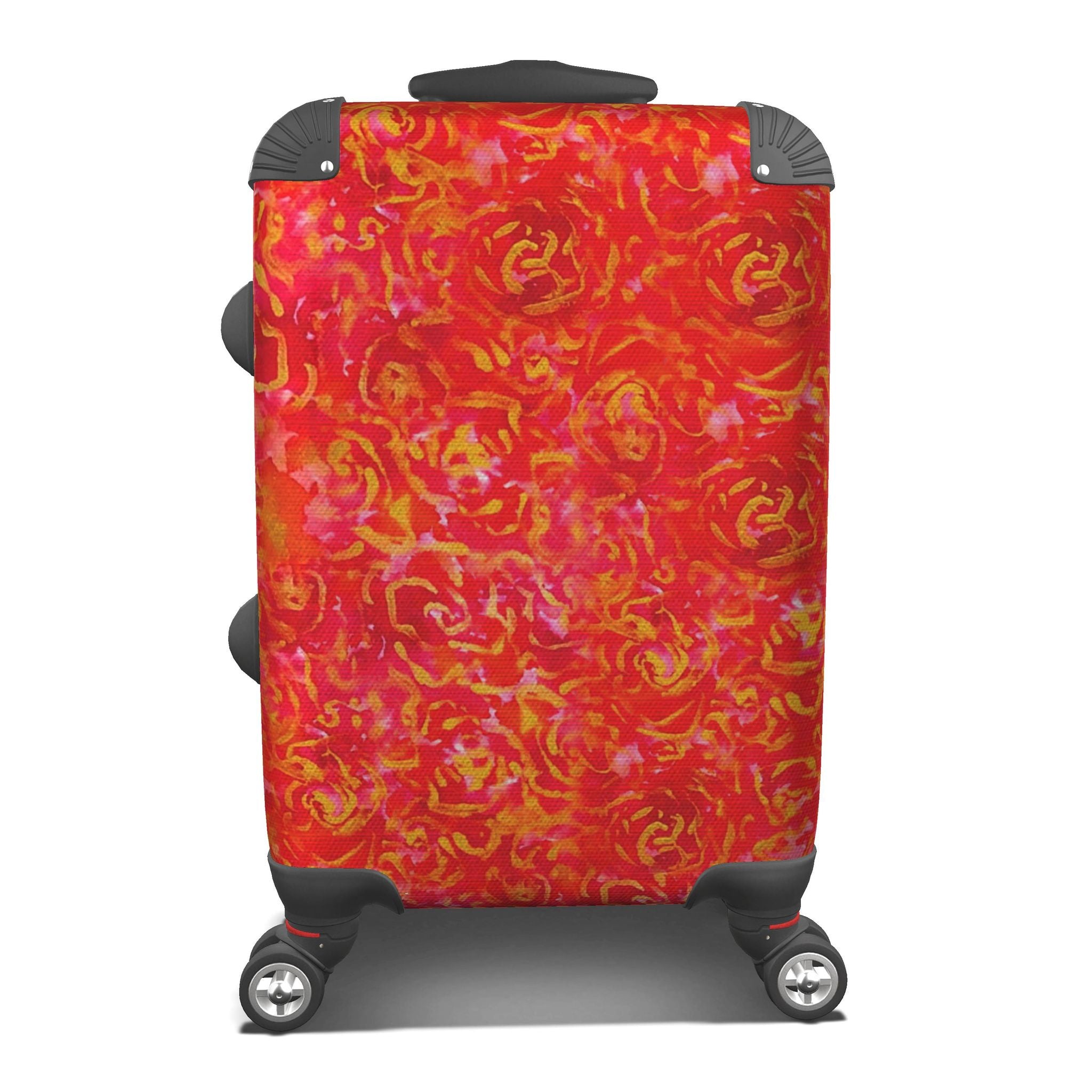 Red Roses Suitcase - original design from TSteele.art