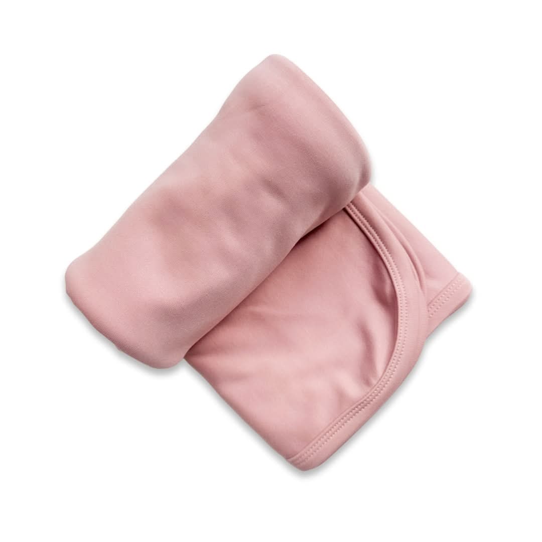 Baby Bamboo Swaddle Blanket | Rosewood
