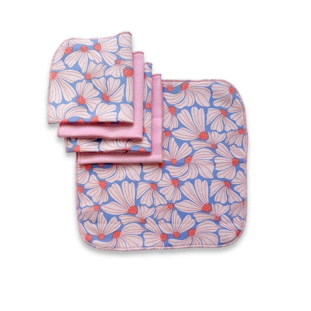 Bamboo Baby Washcloths (Pack Of 5) | Sunkissed