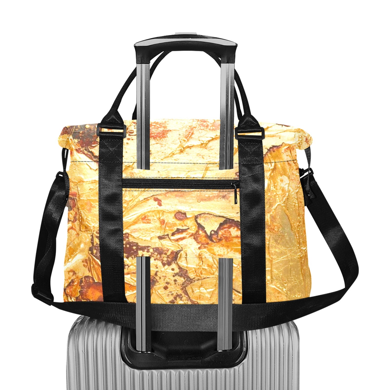 Liquid Gold Smaller Duffle Travel Bag — Back Alley Exclusive