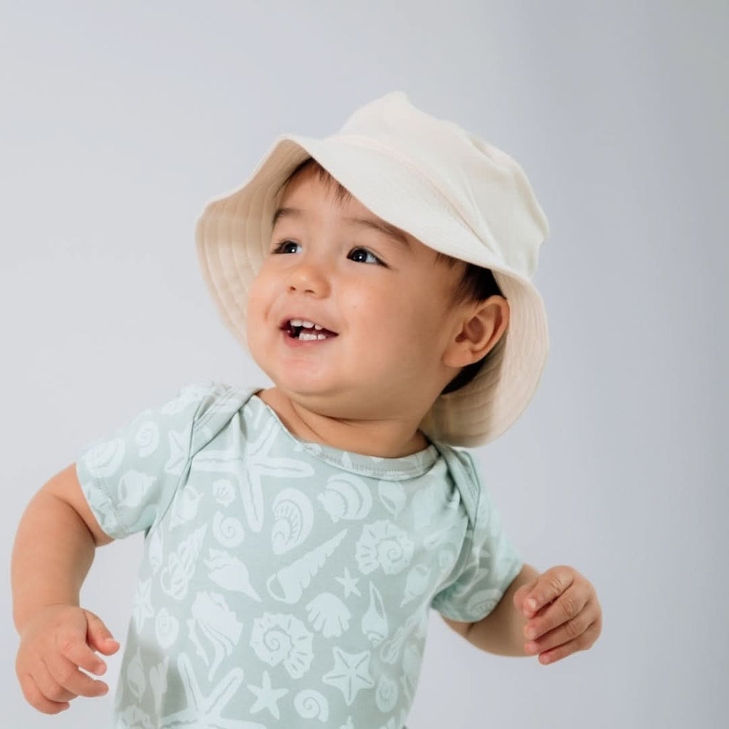 Baby/Kids' Bamboo Bucket Hat | Cream