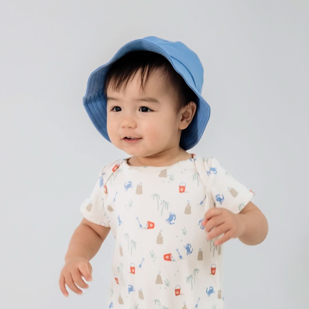 Baby/Kids' Bamboo Bucket Hat | Tidal Blue