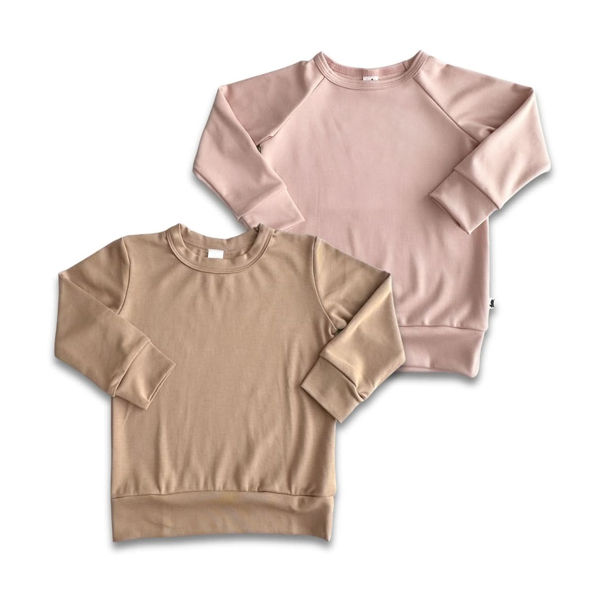 Baby/Kids' Bamboo Raglan Pullover | Doeskin
