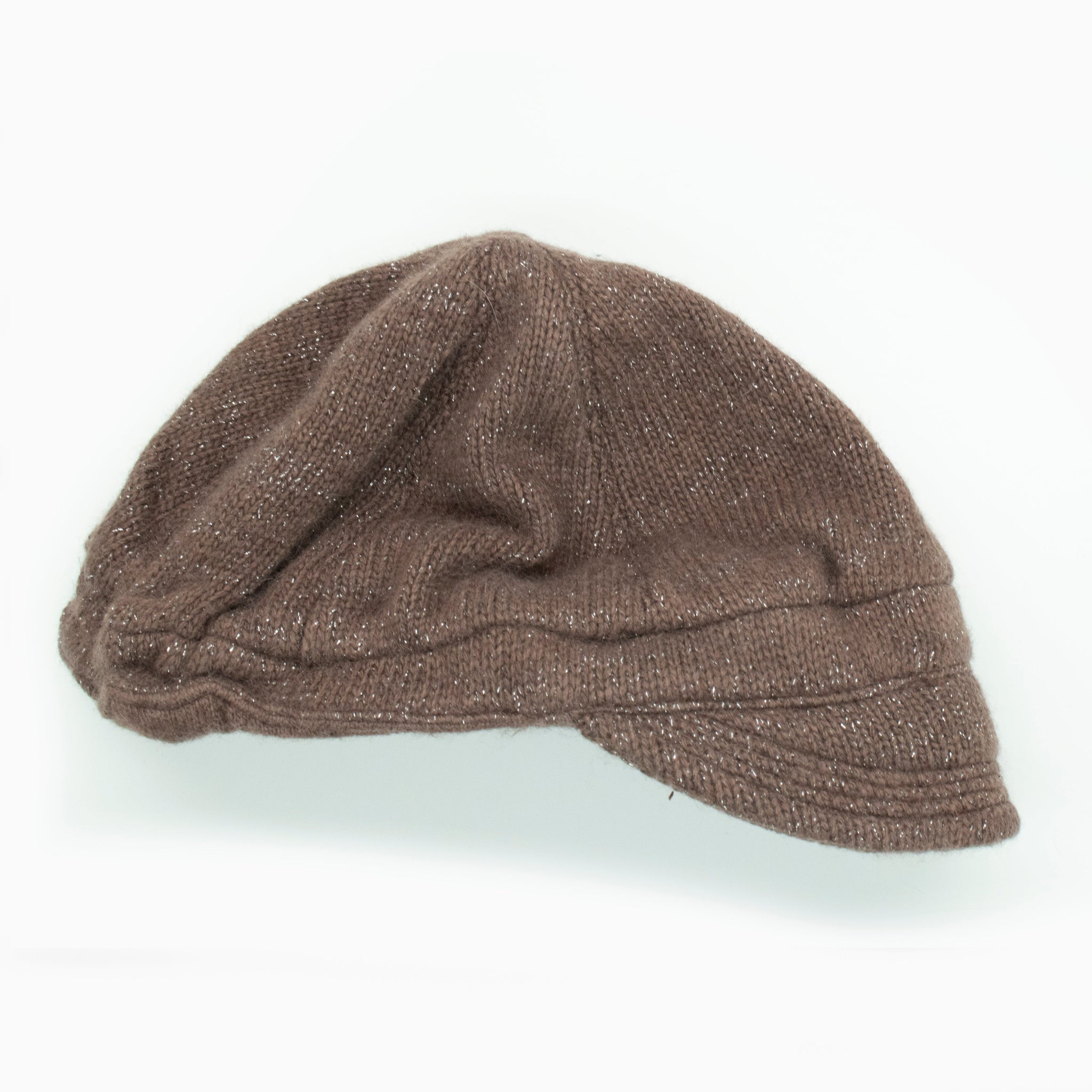 PEAK HAT WITH LUREX