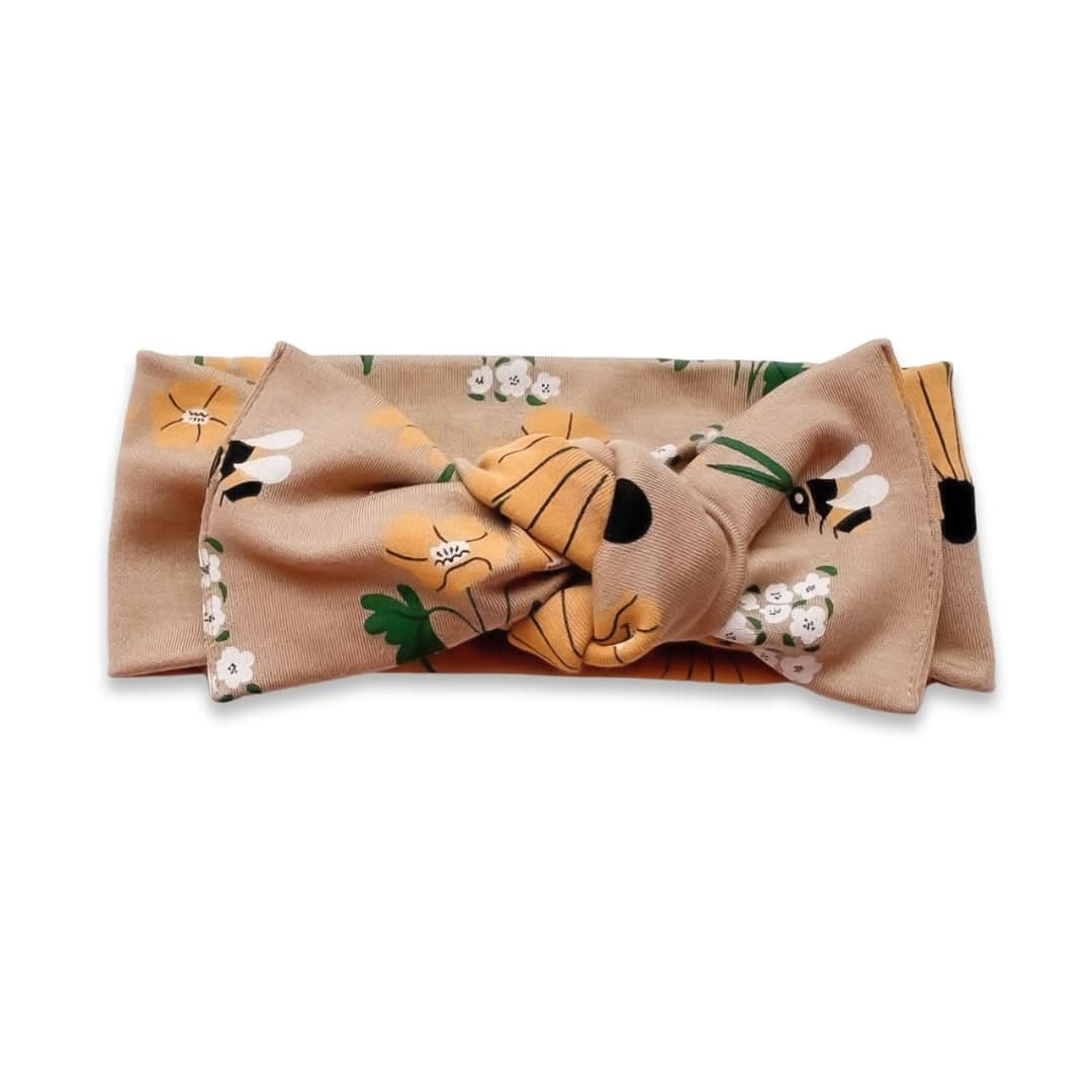 Baby/Kids' Bamboo Headwrap | Bison Plaid