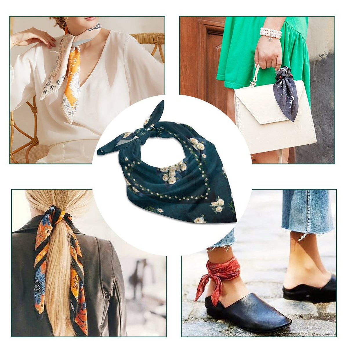 Back Alley Exclusive Signature Print Scarf