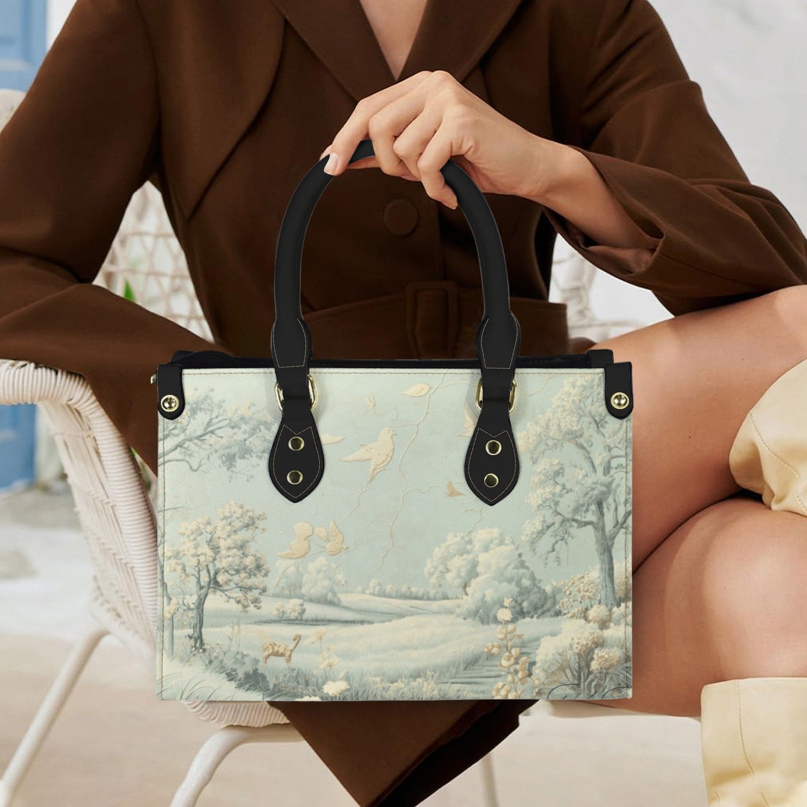 Green Tile Small Handbag — Back Alley Exclusive