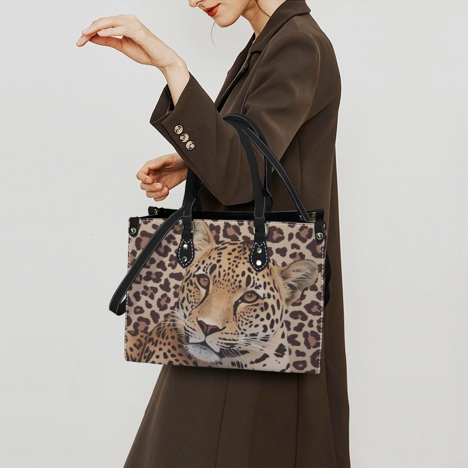 Leopard Lore - Leopard Portrait -Tote Bag  - Exclusive to Back Alley