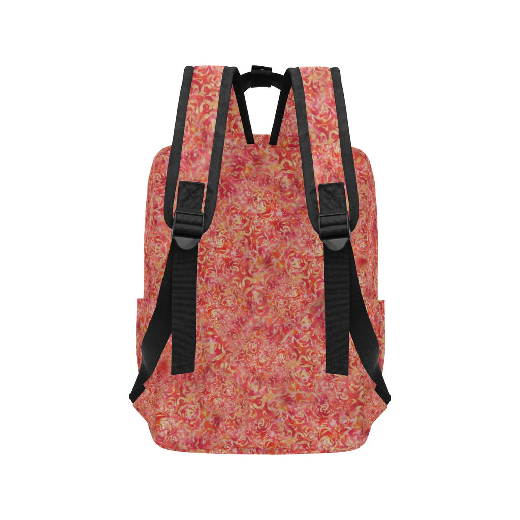 Red Roses Twin Handle Backpack — Back Alley Exclusive