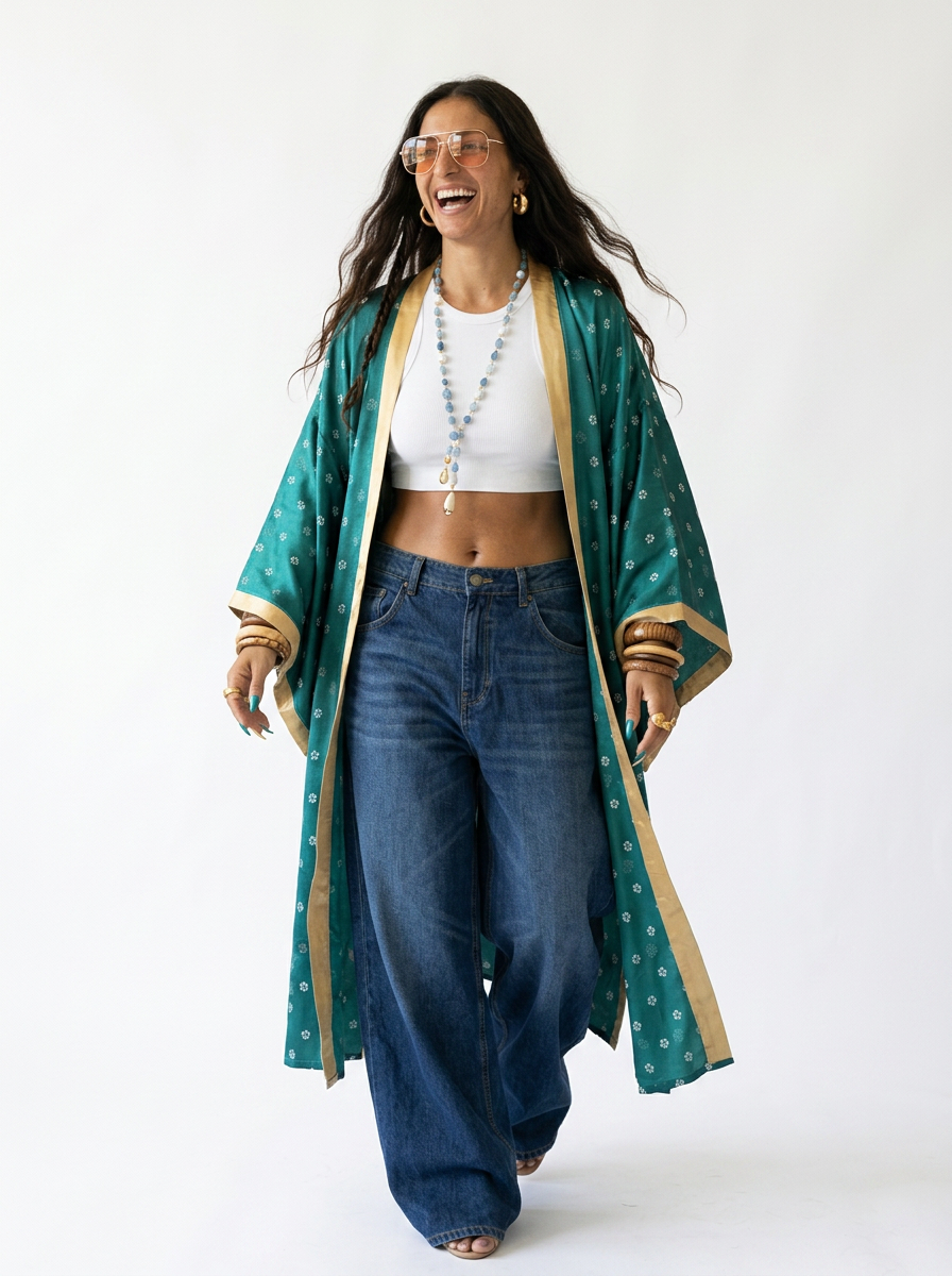 Sovereign Printed Boho Kaftan