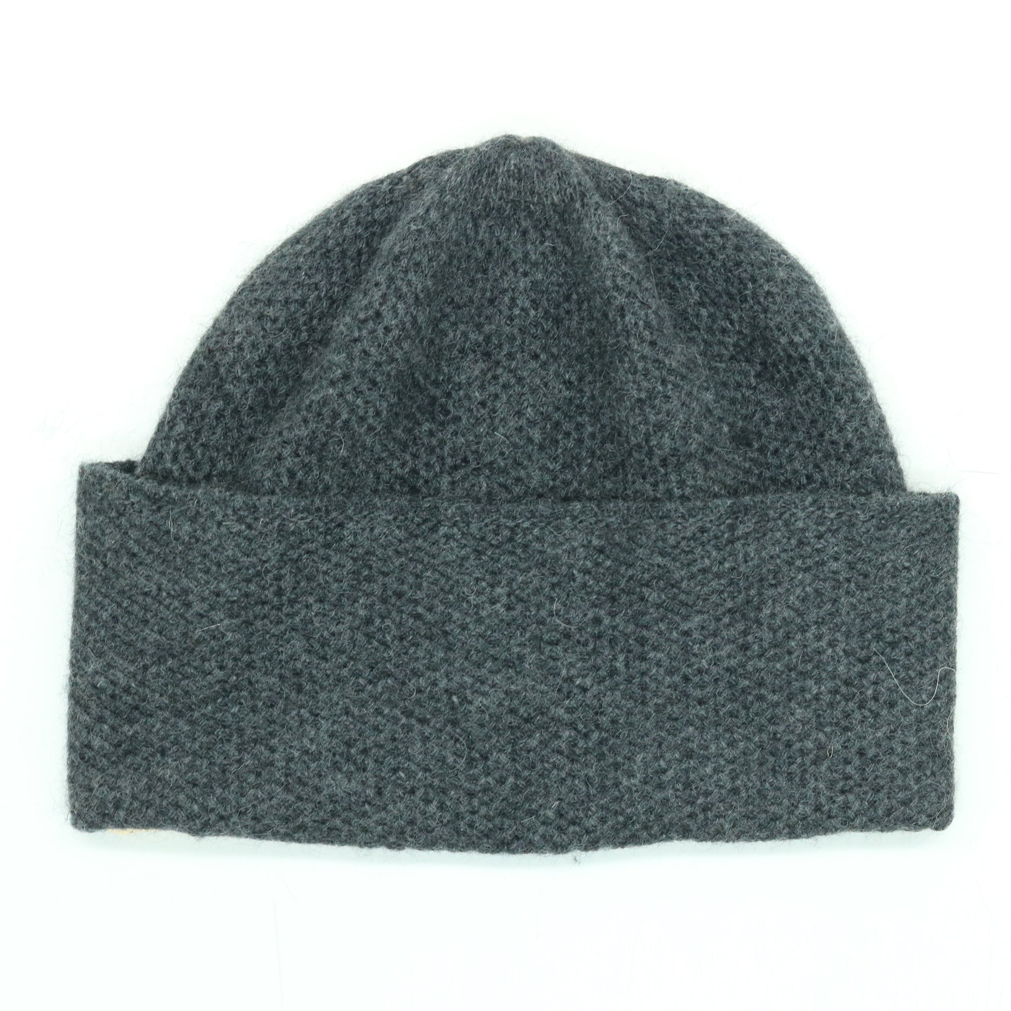 BEANIE IN HONEYCOMB STITCH