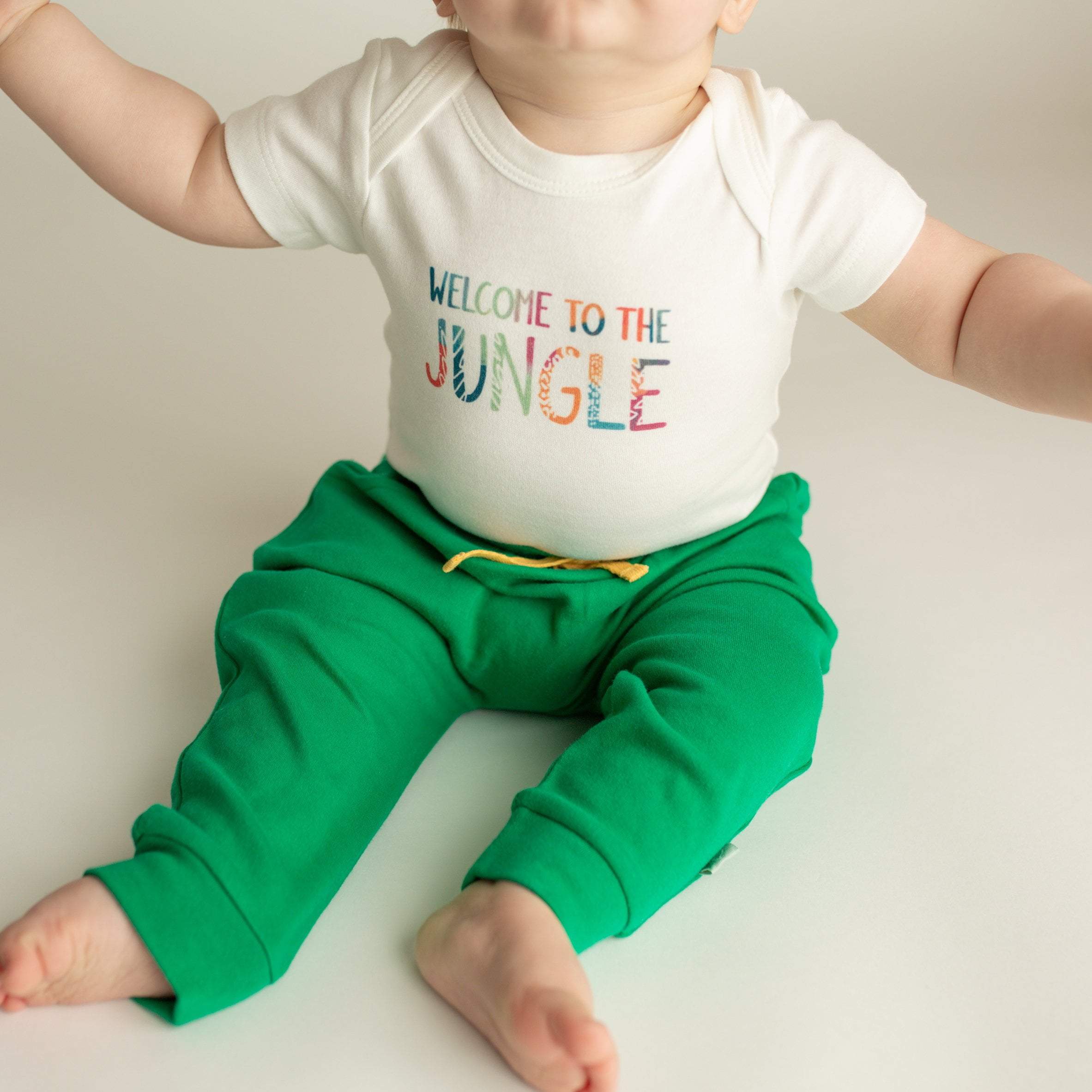 short sleeve pajama set | welcome to the jungle