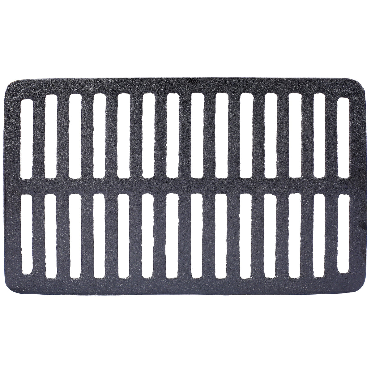 Oval Cast Iron Grill with Enamel Coating - Charcoal Tabletop Skillet