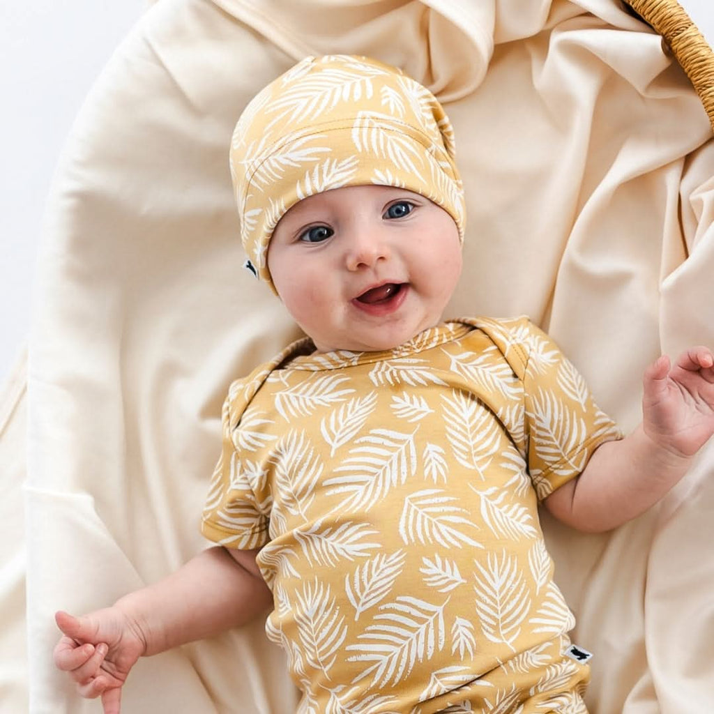 Baby/Kids' Bamboo Beanie | Palm Fronds