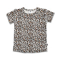 Baby/Kids' Bamboo All-Over Print T-shirt | Snow Leopard