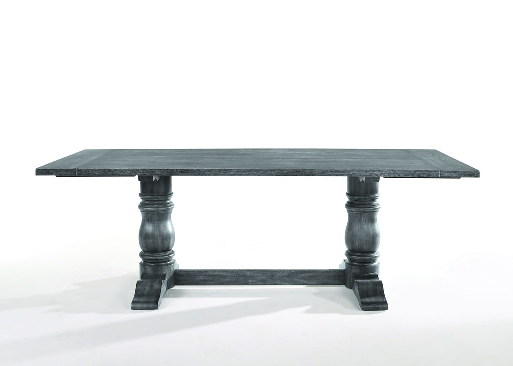 Leventis Dining Table in Weathered Gray