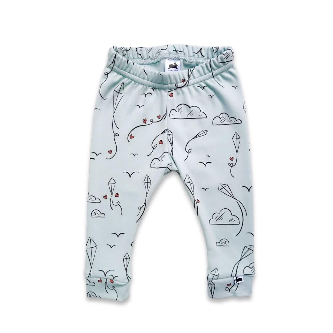 Baby Bamboo Leggings | Navy