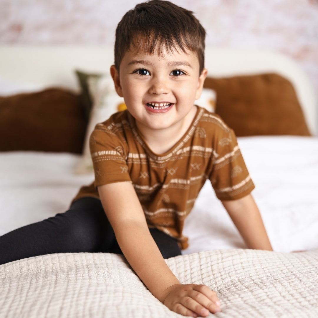 Baby/Kids' Bamboo All-Over Print T-shirt | Mudcloth