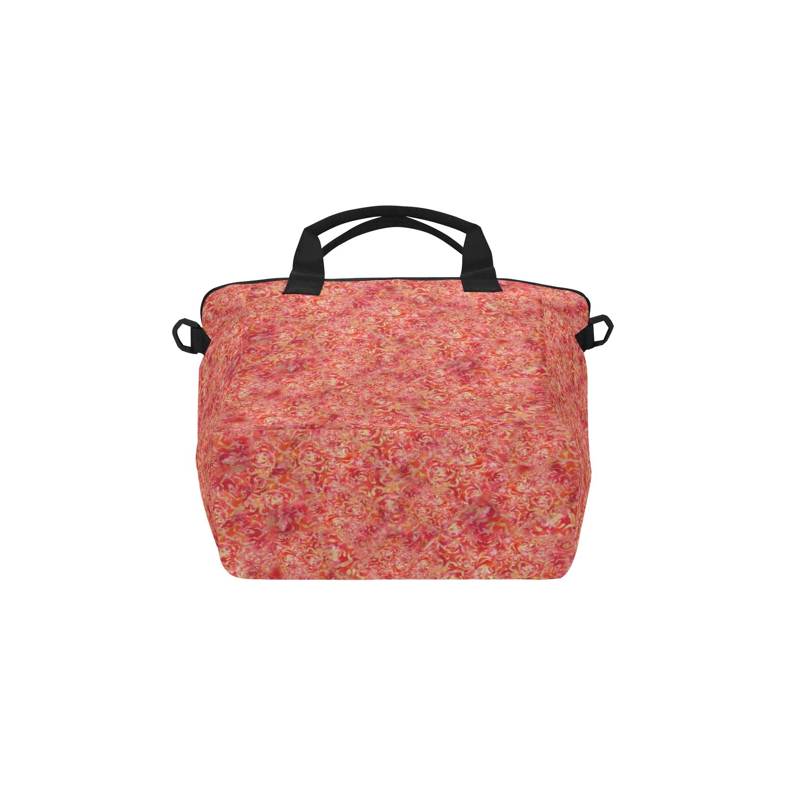 Red Roses Zipped Tote Bag with Shoulder Strap — Back Alley Exclusive