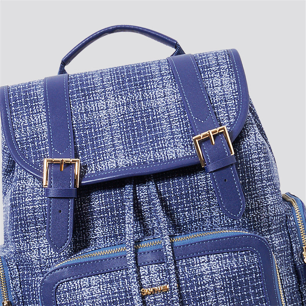 Tweed Diaper Backpack