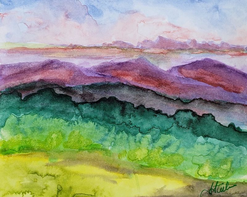 Greeting Cards - Prints of original art by TSteele.Art - Watercolor and Inkwash group 1