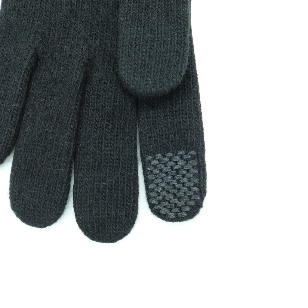CASHMERE GLOVES WITH CRYSTAL STONES