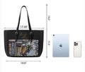 Back Alley Large Vegan Leather Tote