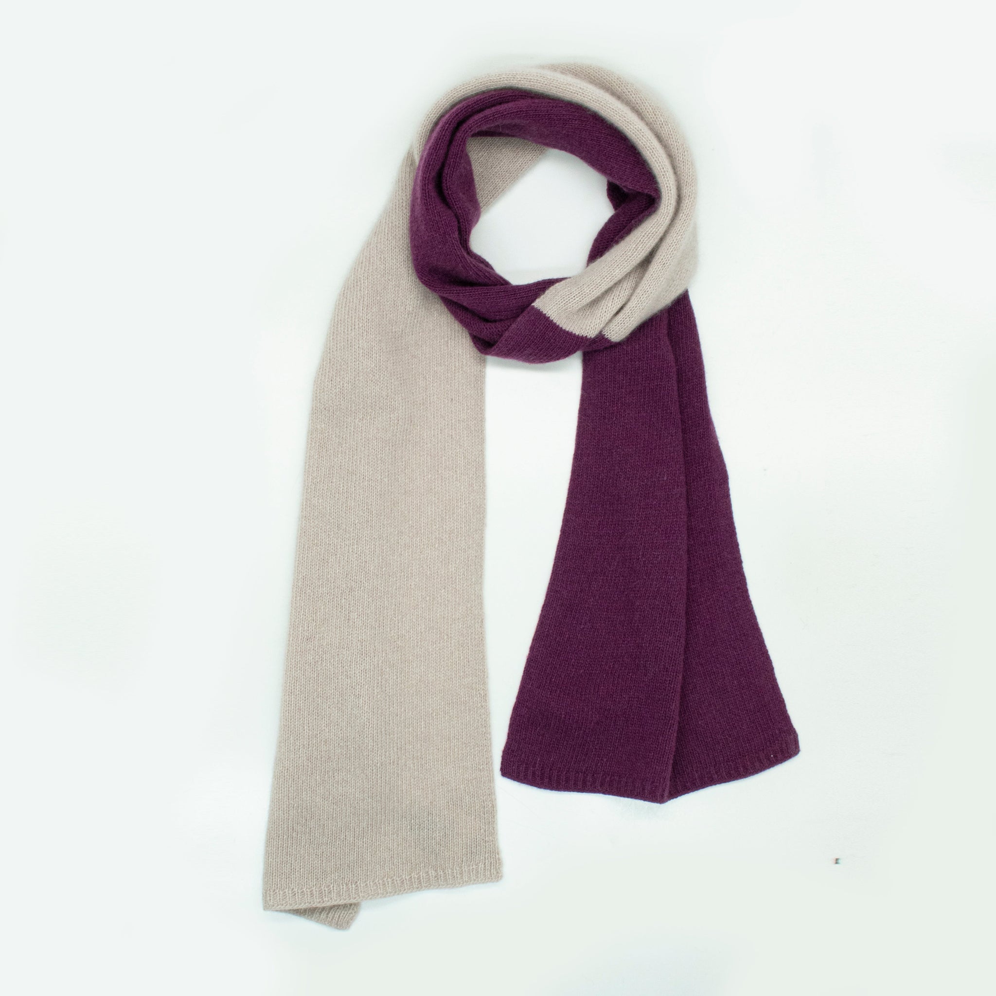 CASHMERE COLOR BLOCK SCARF