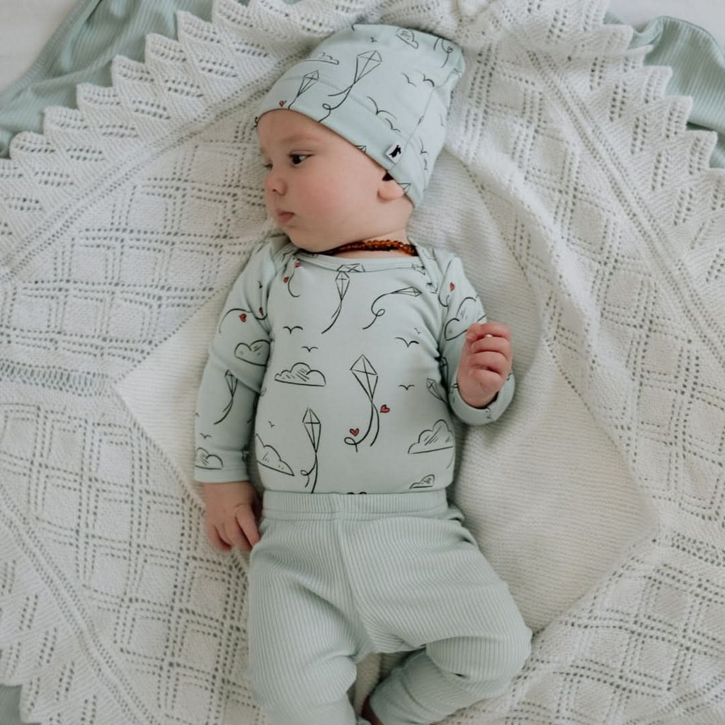Bamboo Baby Long-Sleeved Bodysuit | Love Story