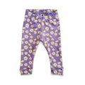 Baby Bamboo Leggings | Purple Daisies