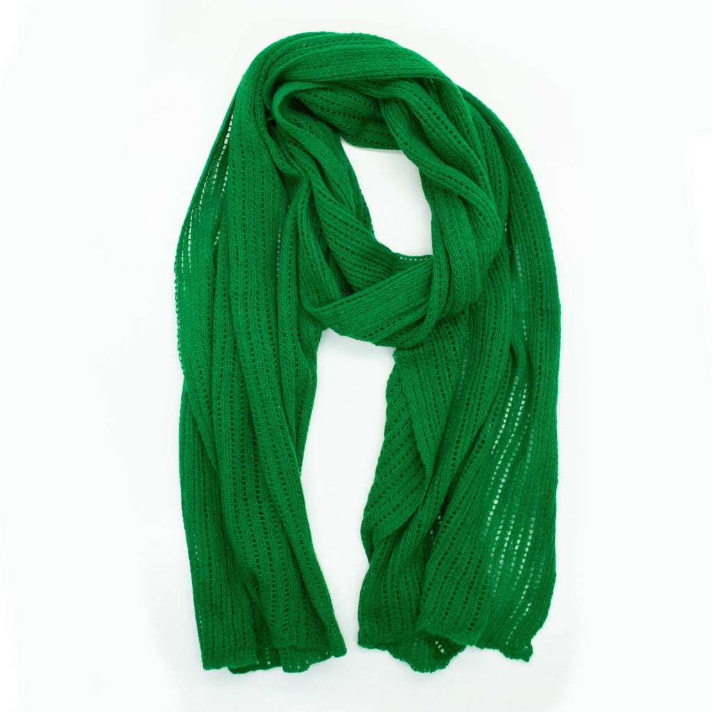 LIGHT WEIGHT OPEN WORK SCARF