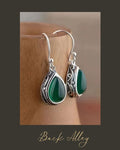 Elegant-Green-Teardrop-Teardrop-Earrings