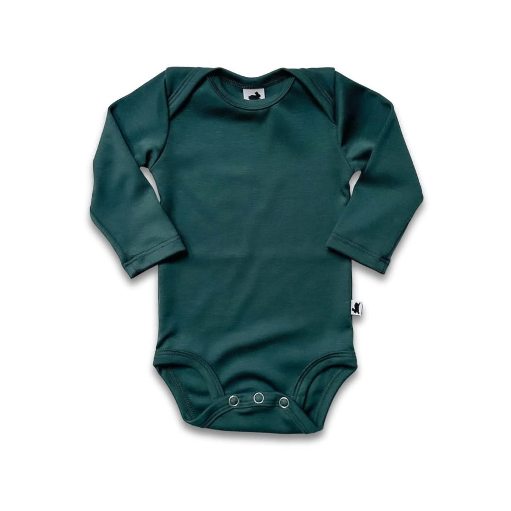 Bamboo Baby Long-Sleeved Bodysuit | Outer Space