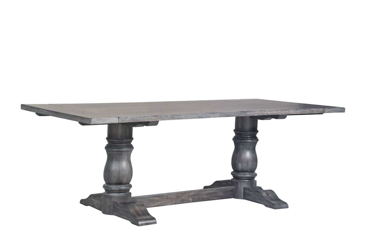 Leventis Dining Table in Weathered Gray