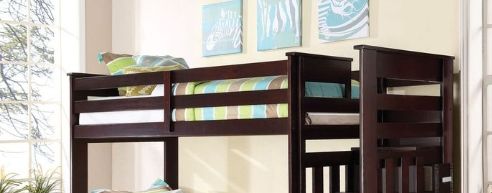 Allentown Twin / Twin Bunk Bed With Trundle Storage - Espresso