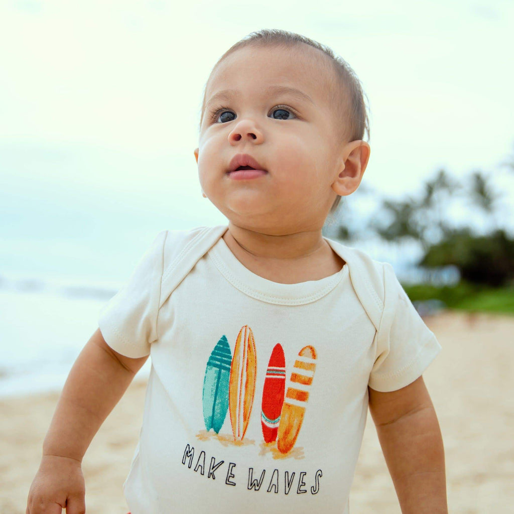 graphic bodysuit | make waves