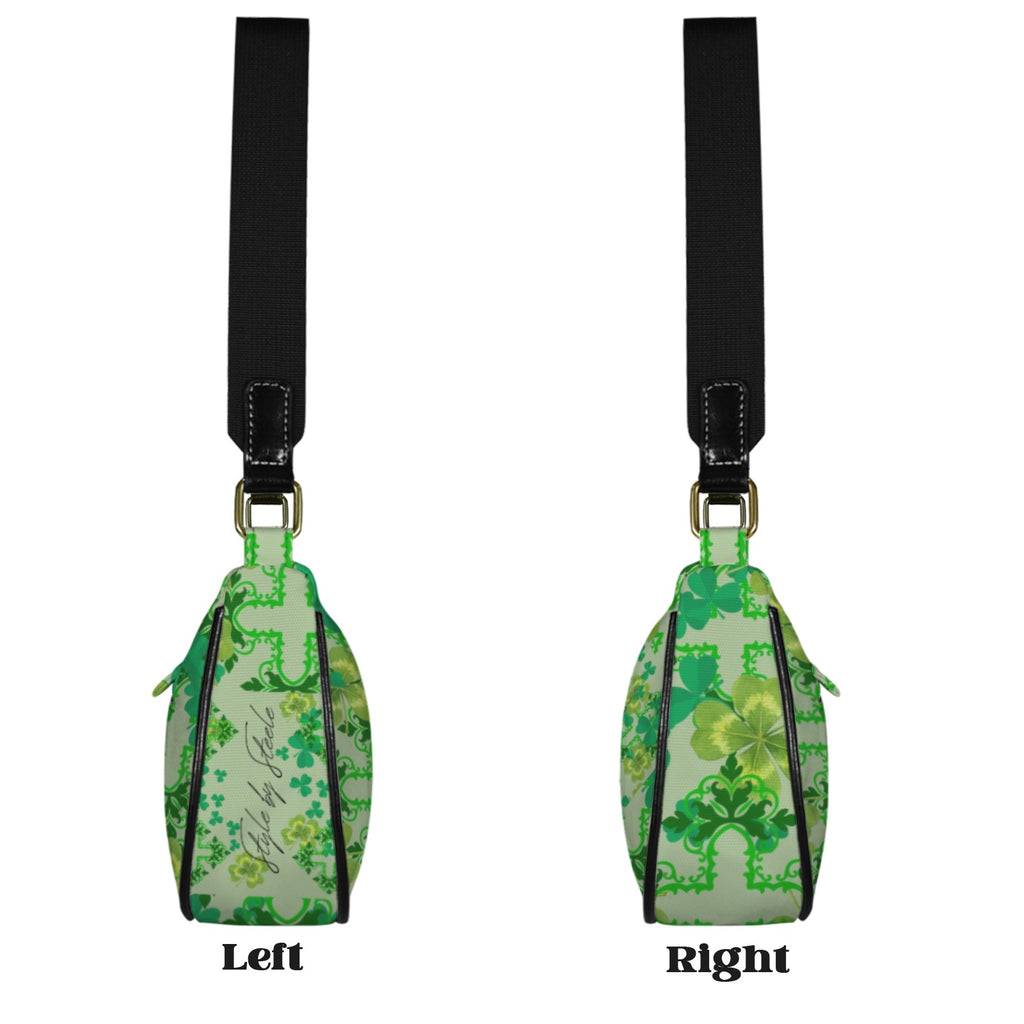 Celtic Crosses Hobo Shoulder Bag — Back Alley Exclusive