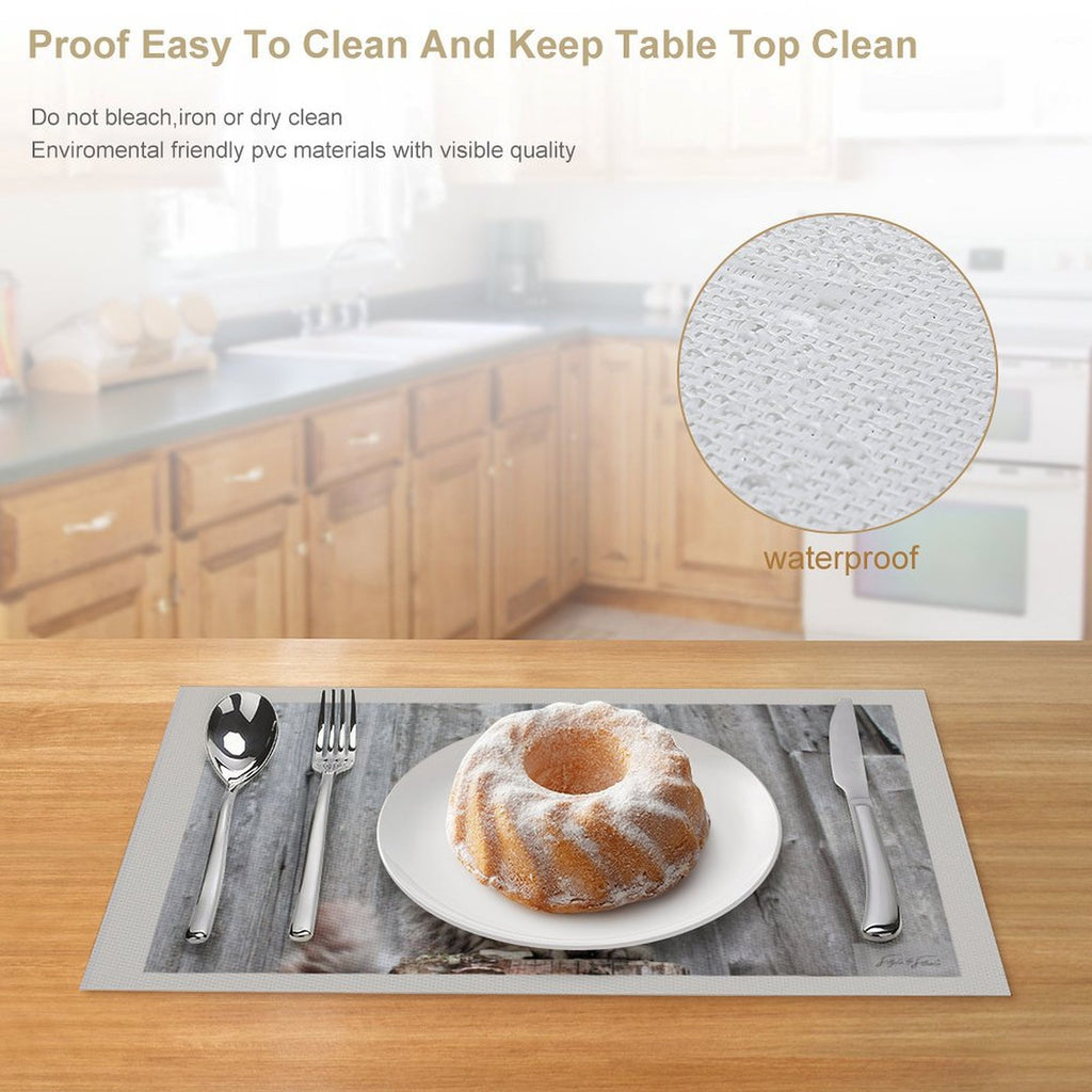 Back Alley Exclusive Signature Print Table Mats