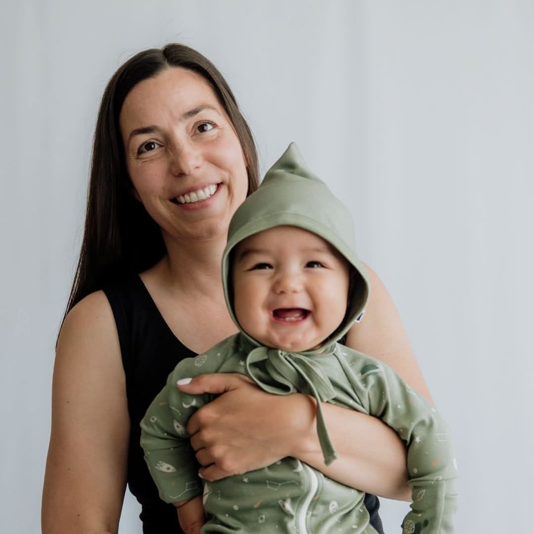 Bamboo Baby Pixie Bonnet | Rosewood