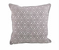 fenncostyles.com Tile Down Filled Decorative Throw Pillow (Taupe)