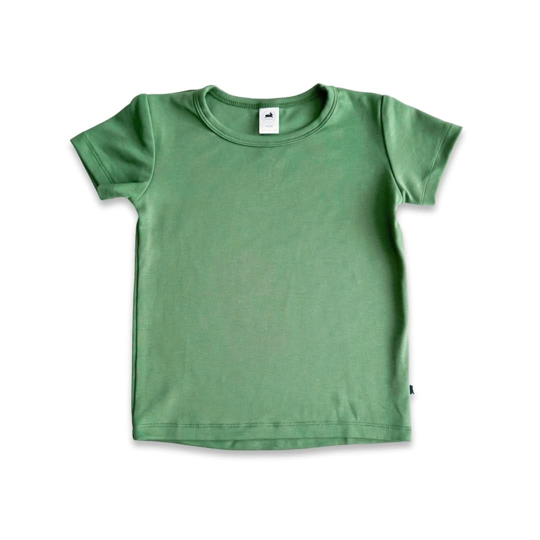 Baby/Kids' Bamboo T-Shirt | Leaf Green