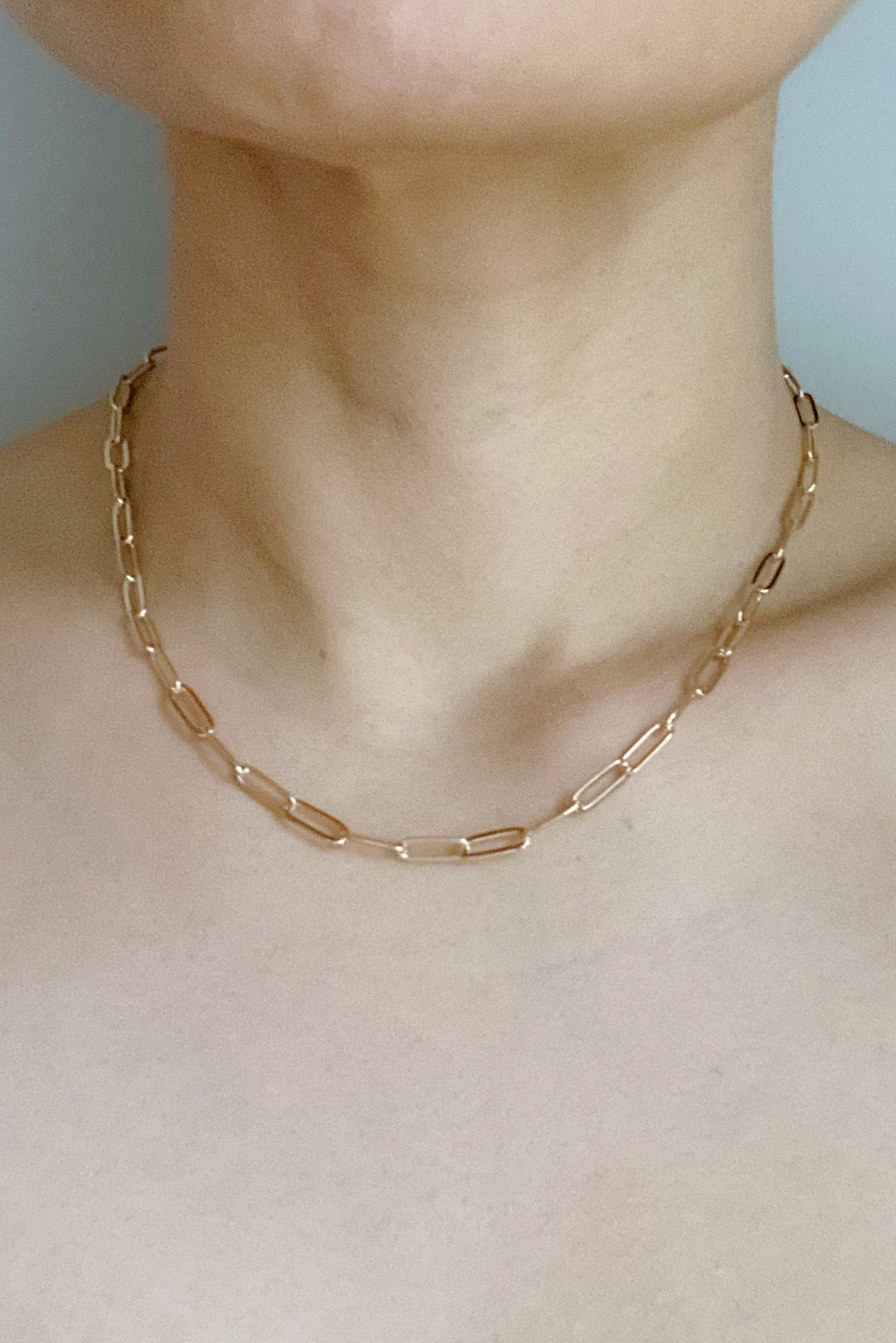 Sophisticated Link Chain Necklace - Jewelry Extender & Layering Essential